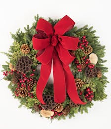 Wreath With Natural Decor