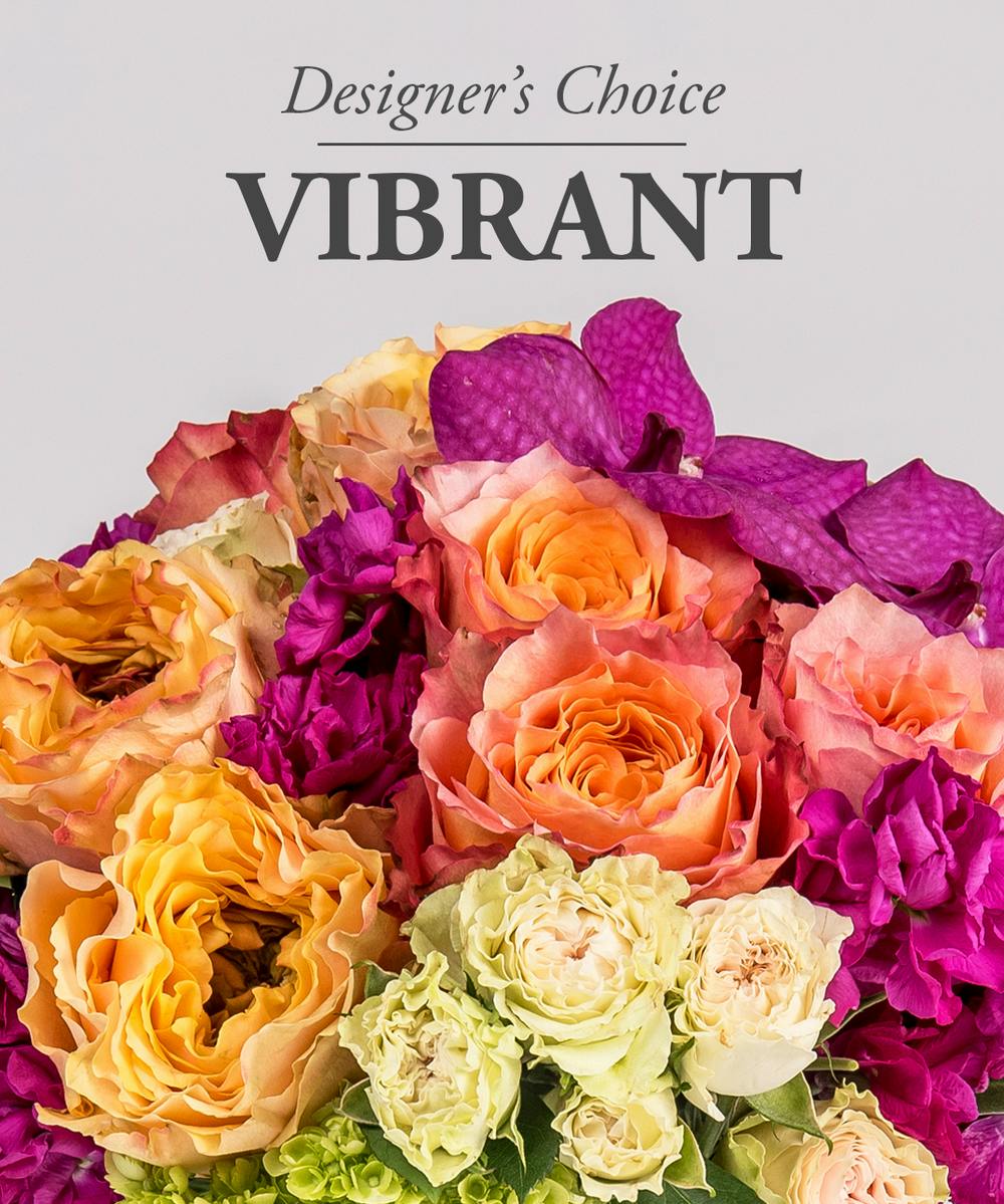 Vibrant Flower Arrangement Robertson's Flowers & Events, Philadelphia