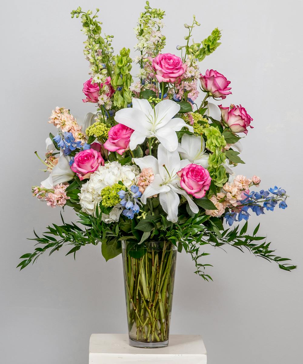 Pastel Funeral Arrangement | Funeral Flower Delivery, Philadelphia ...