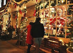 Seasonal decorations and gifts on display in our downtown Philadelphia location